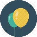 Baloons Party Celebration Icon