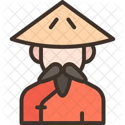 Bamboo Hat  Icon