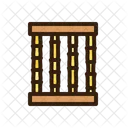 Bamboo Partition Bamboo Craft Home Decor Icon
