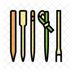 Bamboo Skewers  Icon