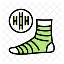 Bamboo Material Sock Icon