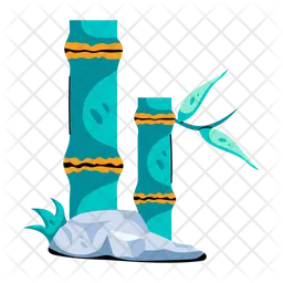 Bamboo Sticks  Icon