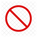 Ban Stop Block Icon
