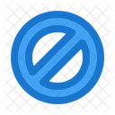 Prohibited Cancel Block Icon