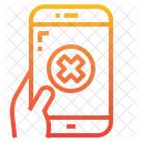 Ban Cancel Smartphone Icon
