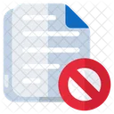 Ban File  Icon