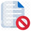 Ban File  Icon
