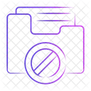Dossier d'interdiction  Icône