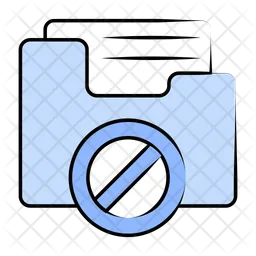 Ban Folder  Icon