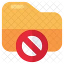 Ban Folder  Icon