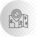 Ban Banned Location Restricted Place Icon