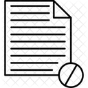 Ban Block Blocked Icon