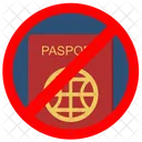 Passport Access Cancel Icon