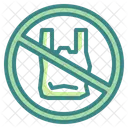 Ban Plastic Bag Icon