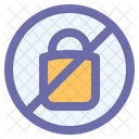 Ban Plastic Bag  Icon