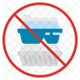 Ban Plastic Box  Icon