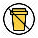 Ban Plastic Cup  Icon
