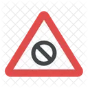Ban Road Sign  Icon