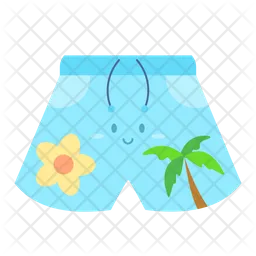 Shorts de baño  Icono