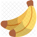 Banana Tropical Fruit Vegetarian Icon