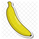 バナナ、バナナ アイコン