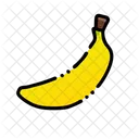 Banana Food Fruit Icon