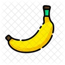 Banana Food Fruit Icon