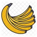 Banana Plantain Fruit Icon