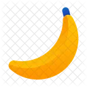 Banana Fruit Fresh Icon