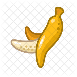 Banana Food Icon PNG & SVG Design For T-Shirts