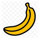Banana Diet Vegetarian Icon