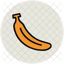 바나나 과일 질경이 아이콘