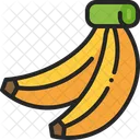 Banana Bunch Tropical Icon