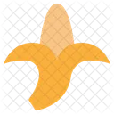Banana Peel Tropical Icon