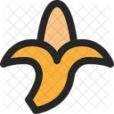 Banana Peel Tropical Icon
