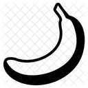 Banana Fruta Saudavel Ícone
