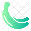 바나나 과일 유기농 아이콘