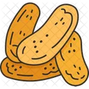 Banana Fried Fruit Icon
