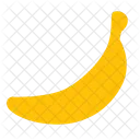 バナナ、果物、植物 アイコン