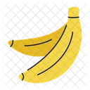 Banana Tropical Fruit Healthy Snack Icon