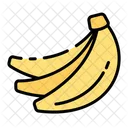 Banana Fruit Yellow Icon