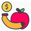 Banana And Apple  Icon