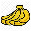 바나나 빗  아이콘