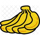 바나나 빗  아이콘