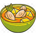 Banana Compote Delicious Dessert Icon