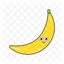Emoji de banana  Ícone