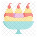 Banana Ice cream  Icon