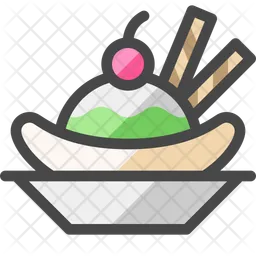 Banana Split  Icon