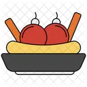Banana Split Dessert Sweet Icon
