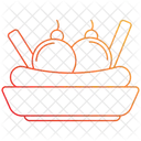 Banana Split Dessert Sweet Icon